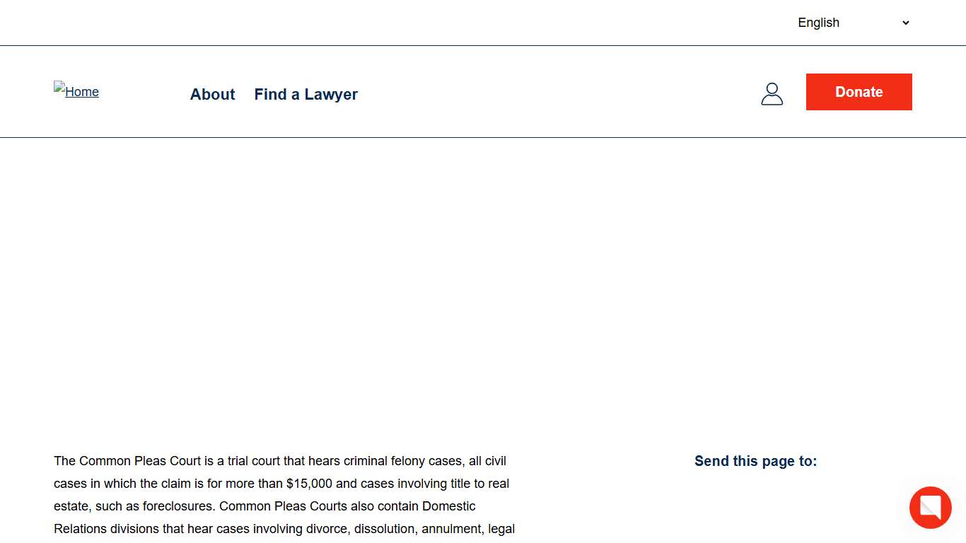 Harrison County Common Pleas Court | Ohio Legal Help