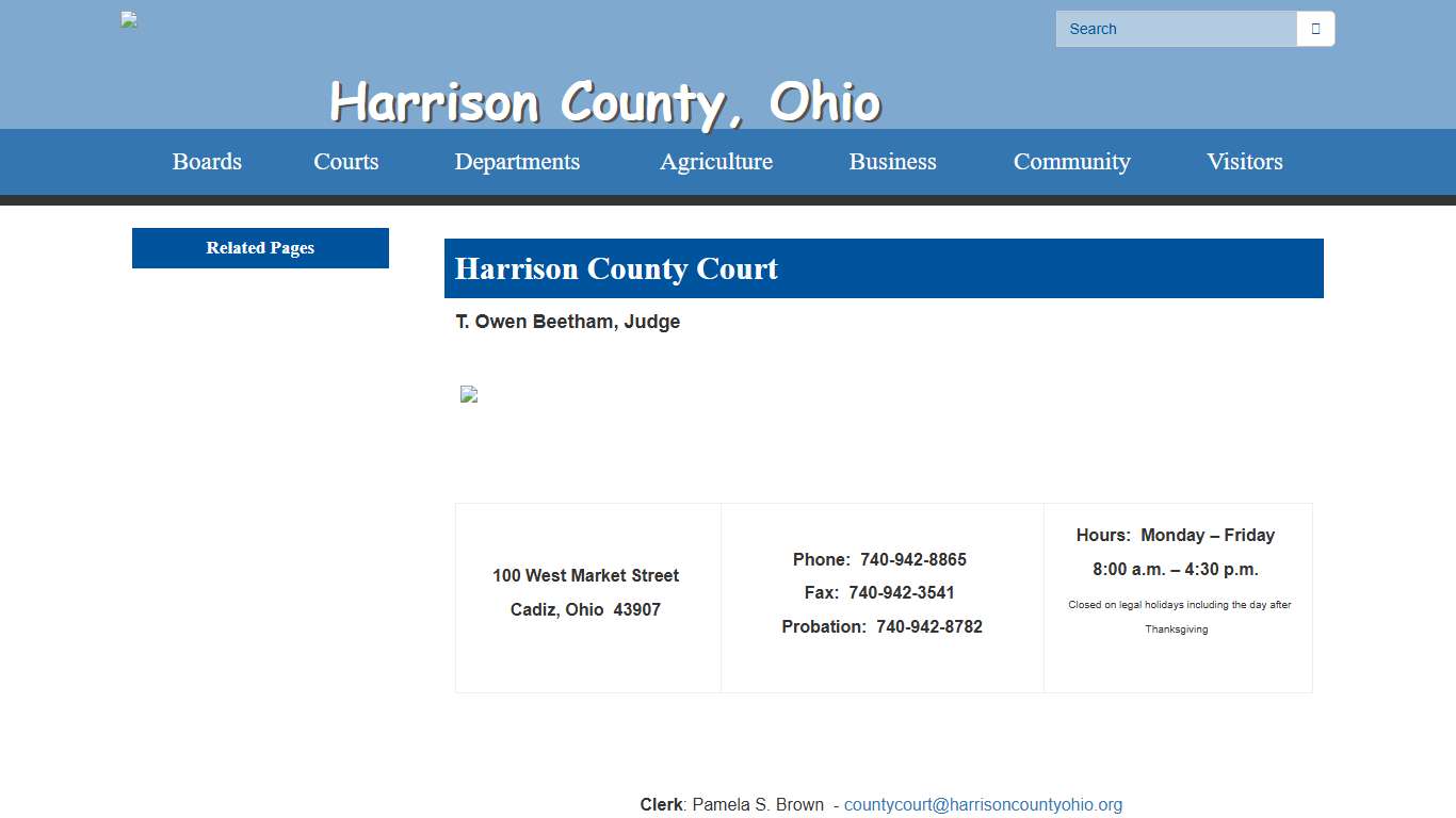 Harrison County Court